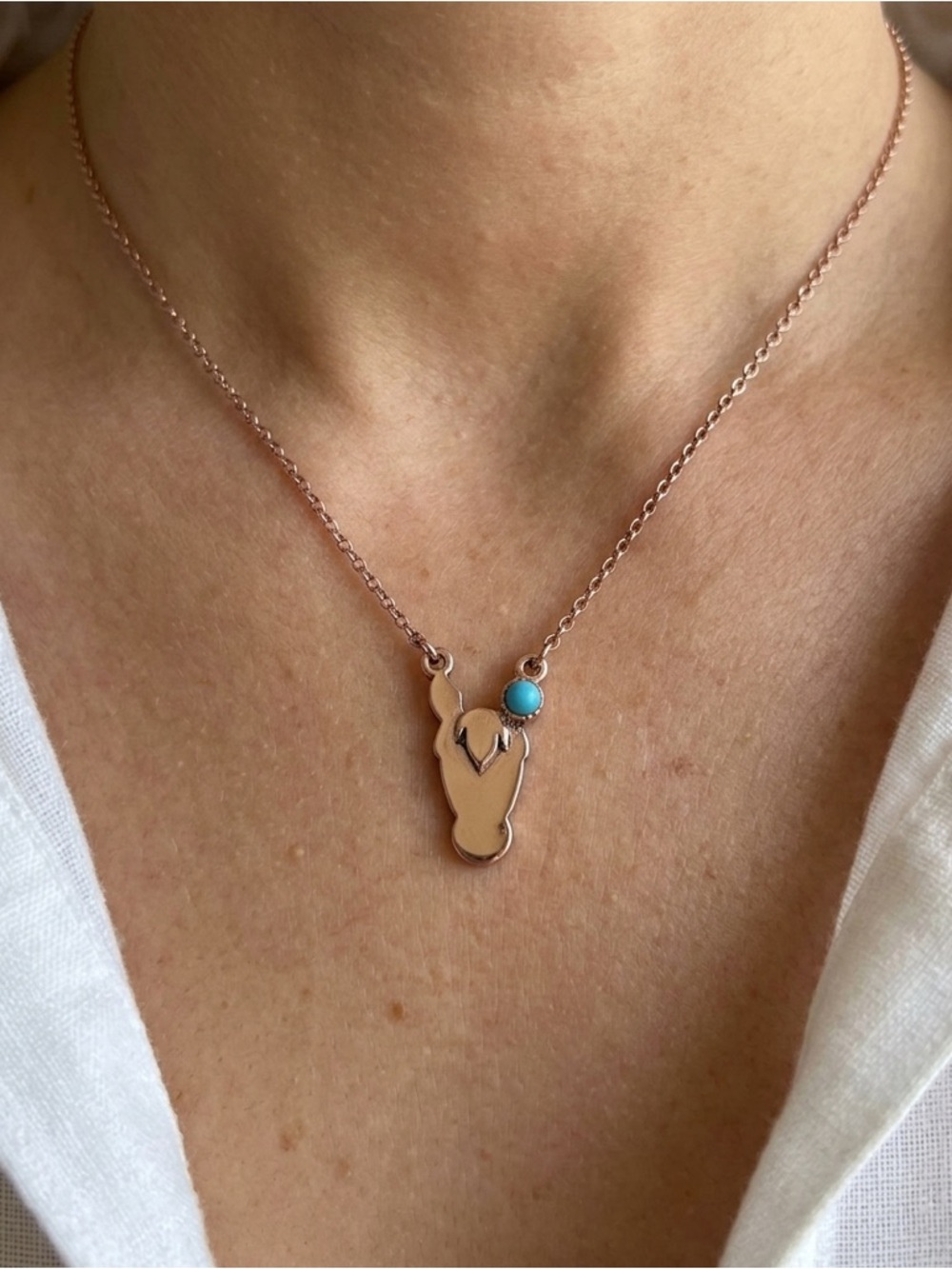 Western Horse Head Pendant Necklace.